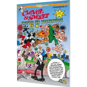 Komiks pro dospělé Clever und Smart Sonderband 27: Freiflug für Seuchenvögel - Ibáñez, Francisco