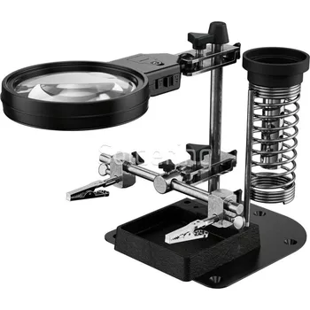 Lupa Třetí ruka s lupou a LED osvětlením 103003656