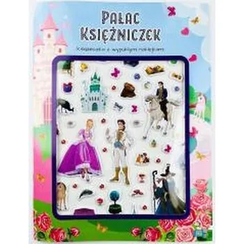 První čtění Pałac księżniczek. Książeczka z wypukłymi naklejkami - DTagency