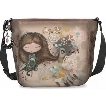 Kabelka Anekke Real 41703-517 hnědá