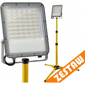 Sada halogenového LED reflektoru 100W - 9000lm čočka + stativ