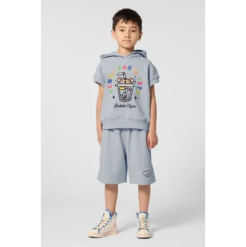 Chlapecké kraťasy Dětské kraťasy Kenzo Kids K61651.86.108 modrá 05X, vel. 108
