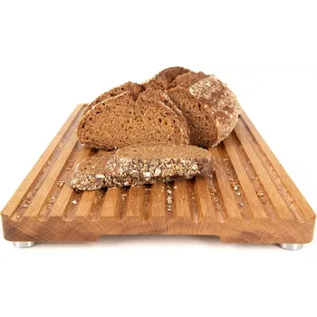 Kuchyňské prkénko Kuchyňské prkénko na chleba, KHYL, dubové, 34 x 24 x 2,2cm