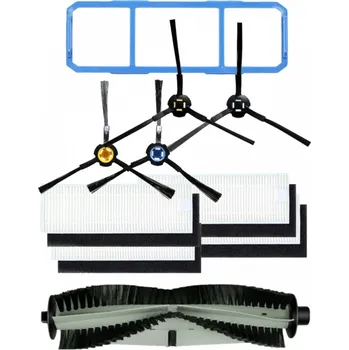 Sada příslušenství pro robotický vysavač Kartáče a HEPA filtry pro vysavač TESLA RoboStar T80 Pro sada s filtrem 10ks