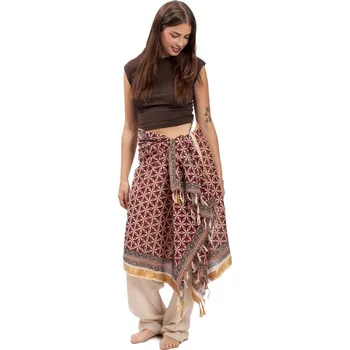 Šátek Sarong / šátek JALA / bordó ornament II.