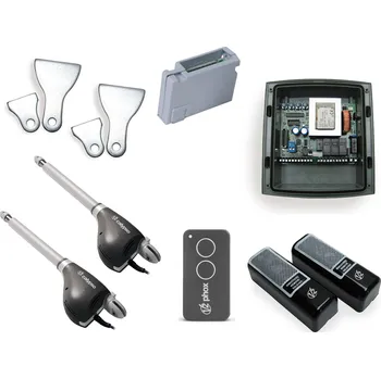 Pohon brány V2 S.p.A. Sada motorů CALYPSO KIT s analogovu elektronikou pro křídlové brány 2x 2,5m s dálkovým ovl