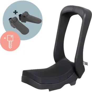 Sport Urban Iki Sedadlo JUNIOR bez adaptéru zadní Bincho Černá/Bincho Černá, Černá/Hnědá Barva: Bincho Černá/Bincho Černá, Výrobce / Distributor: Urban Iki, Rudolf Dieselstraat 15, 7442 DR Nijverdal – NETHERLANDS, info@urbaniki.com, https://www.urbaniki.com/en-