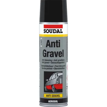 Barva ve spreji Ochrana podvozku Antigravel, 500ml / 1kg Černá Aerosol (ve spreji), 500ml