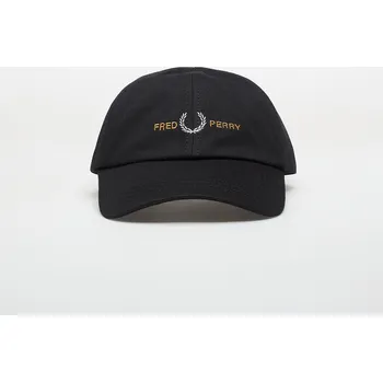 Kšiltovka Kšiltovka FRED PERRY Flp Twill Cap Black Universal