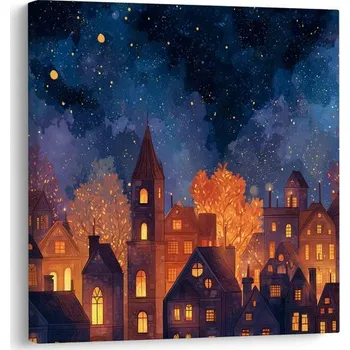 Obraz Dovido Obraz sváteční noční pohádka
