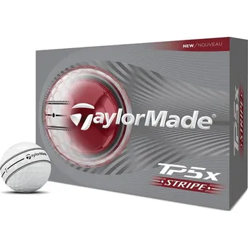 Golfový míček TaylorMade TP5x Stripe golfové míčky