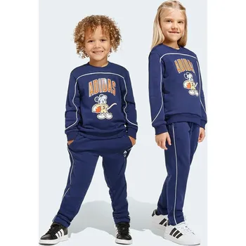 Dětská tepláková souprava adidas DISNEY JZ3560 námořnická modř 59X, vel. 98