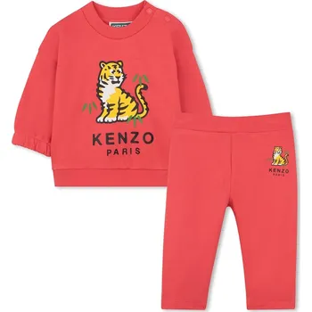 Dětská tepláková souprava Kenzo Kids K61726.86.102 červená 29X, vel. 86