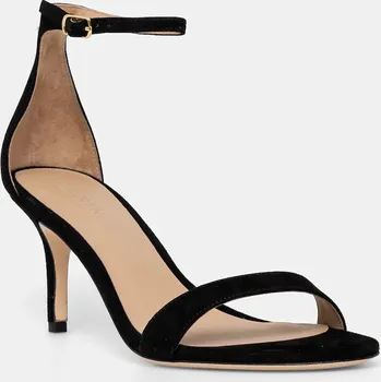 Dámská obuv Semišové sandály Lauren Ralph Lauren Allie Mid 802959175001.001 černá 99X, EUR 41