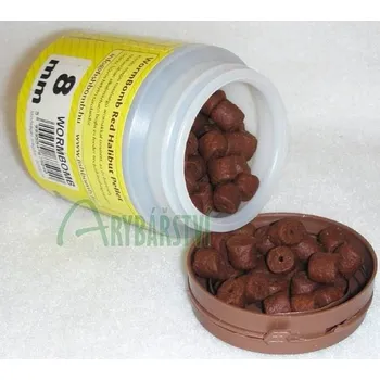 FISH BOMB Halibut pelety 130 g - 8 mm (příchuť Fish Bomb)