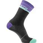 Sidi Sidi Viator Socks 18cm ponožky, Black/Violet velikost 40-43