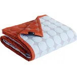 Přehoz na postel Mega Dot (Organic), Light Blue, 260 x 260 – HAY