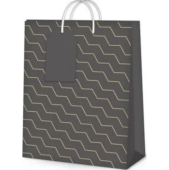 ALBI Dárková taška velká - Geometrické vzory