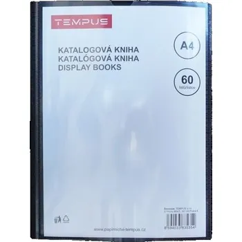 Archivační box Katalogová kniha Tempus 60 listů černá