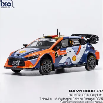 autíčko Hyundai i20 N Rally1 - Rally de Portugal 2025 #1 Neuville - Wydaeghe 1:43 IXO