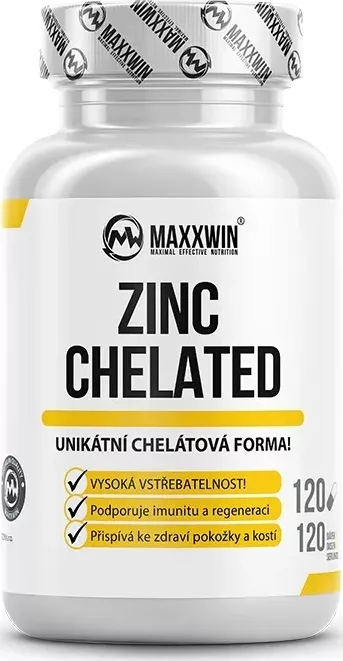 ZINC CHELATED 120 kapslí