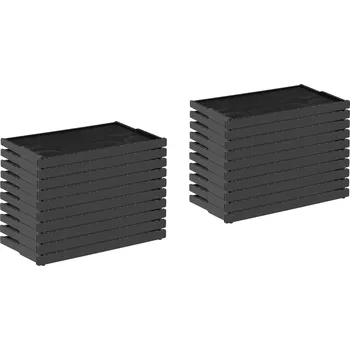 Wiesenfield Mezistěna s rámem - 20 ks - umělá hmota - 483 x 232 mm WIE-BE-28