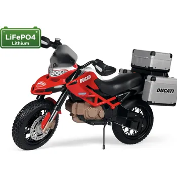 Dětské elektrovozidlo Ducati Enduro Lithium 330W 110Wh (Peg-Pérego jednomístná dětská motorka 12V)