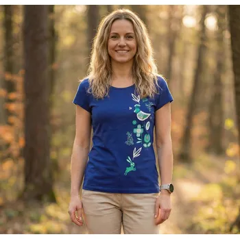 Dámské tričko Dámské triko ALTISPORT ALW175122 KRÁLOVSKÁ MODRÁ XS