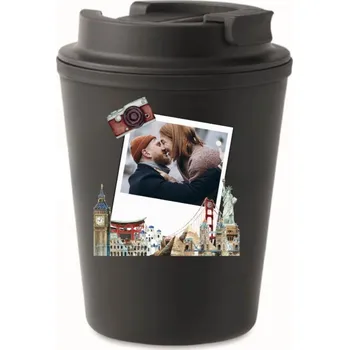 Velký personalizovaný termohrnek Polaroid z dovolené (475ml)