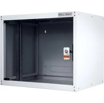 PC skříň Legrand EvoLine nástěnný datový rozvaděč 12U, 600x450mm, 65kg, skleněné dveře