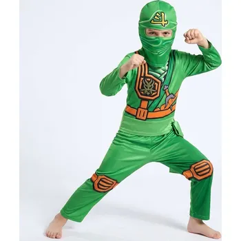 Karnevalový kostým Kostým Ninjago Lloyd Lego Bojovník Velikost: 140