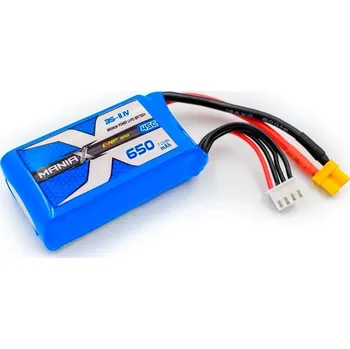 RC náhradní díl ManiaX Lipol 11.1V 650mAh 45C - expresní doprava