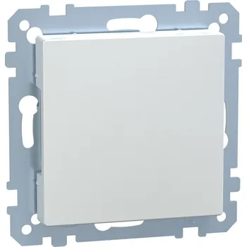 vypínač a zásuvka Záslepka, Merten System M, aluminium, termoplast matný SCHNEIDER 391860