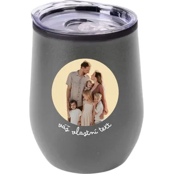 Personalizovaný cestovní termo hrnek Bowl - Fotografie s výřezem