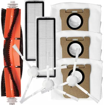 Sada příslušenství pro robotický vysavač HEPA filtry a kartáče pro vysavač XIAOMI Mijia Omni 1S B116 sada a sáčky 9ks