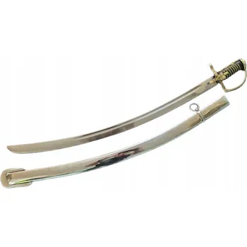 Replika zbraně Polská šavle Husarská šavle VZ 1750 s Paluchem s pouzdrem Hladká