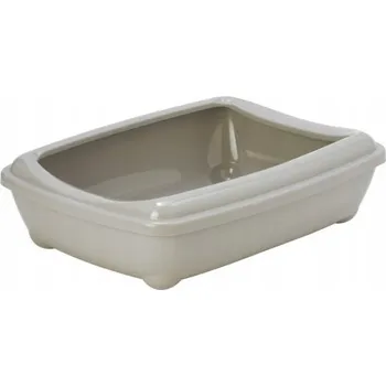 Yarro/Moderna Kočičí Toaleta Jumbo oválná s rámečkem 57 cm béžová [Y3619]