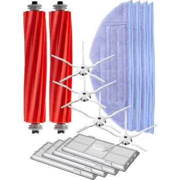 Sada příslušenství pro robotický vysavač HEPA filtry a kartáče k vysavači XIAOMI Roborock S7 Max velká sada a mopy 14ks