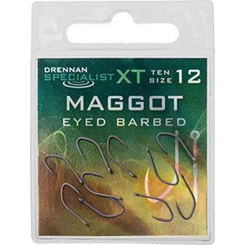 Drennan háčky Specialist XT Maggot Barbed vel.14
