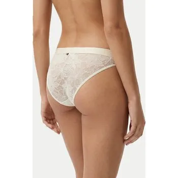 Dámské spodní prádlo Tommy Hilfiger Klasické kalhotky UW0UW06268 Écru XL