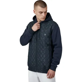 Pánská mikina Pánská rozepínací mikina SMLS Barva: Modrá, Velikost: 2XL