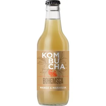 Limonáda Bohemsca Kombucha Mango a marakuja (330 ml)