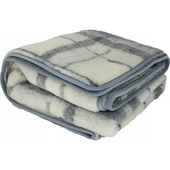 Prostěradlo Deka Runex vlněná 220 cm x 200 cm béžová