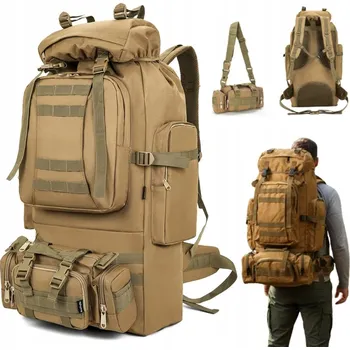 turistický batoh VELKÝ TURISTICKÝ BATOH TREKKINGOVÝ HOROLEZECKÝ DO HOR 100L PÁNSKÝ DÁMSKÝ ODOLNÝ