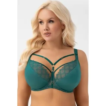 Podprsenka Nevyztužená podprsenka Gorsenia Kate Zelená 95F