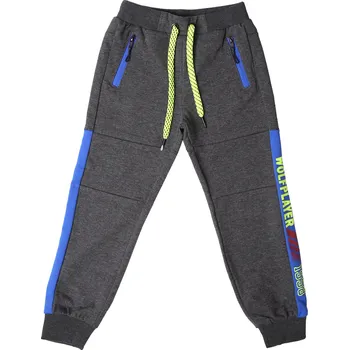 WOLF Chlapecké tepláky tm. šedé T2177 Velikost: 128