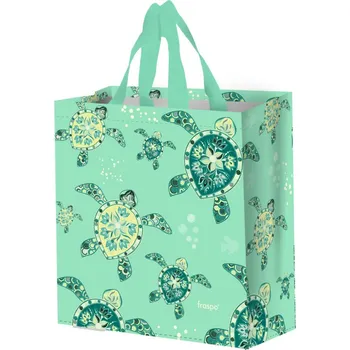 Taška 14 l, lamino, želva,zelená