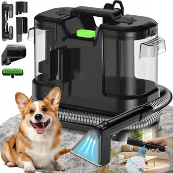 Vysavač VYSAVAČ NA MOKRÉ ČIŠTĚNÍ KOBERCŮ A ČALOUNĚNÍ + ÚZKÁ HUBICE 450W + PŘÍSLUŠENSTVÍ