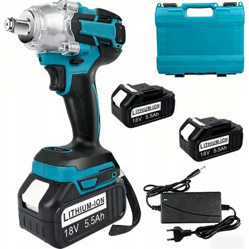 AKUMULÁTOROVÝ RÁZOVÝ UTAHOVÁK BEZKARTÁČOVÝ 1/2'' 18-21V 5.5Ah 650Nm