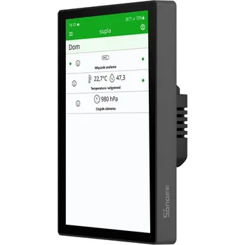 IP kamera Ovladač Sonoff NSPANEL120-PRO-CZ-SUPLA WiFi